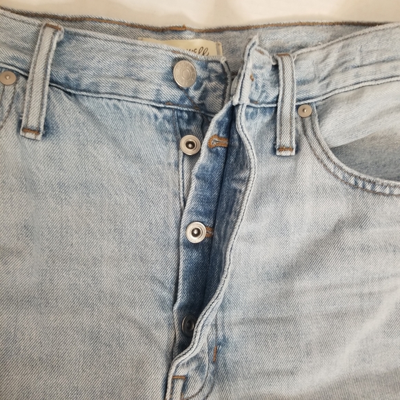 Madewell The Dadjean in Millman Wash: Ripped Edition baggy high rise 31 sn#AN341 - Picture 3 of 10